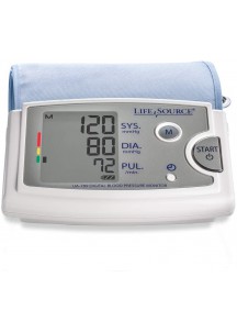 LifeSource Upper Arm Blood Pressure Monitor with Extra Large Cuff (789AC)